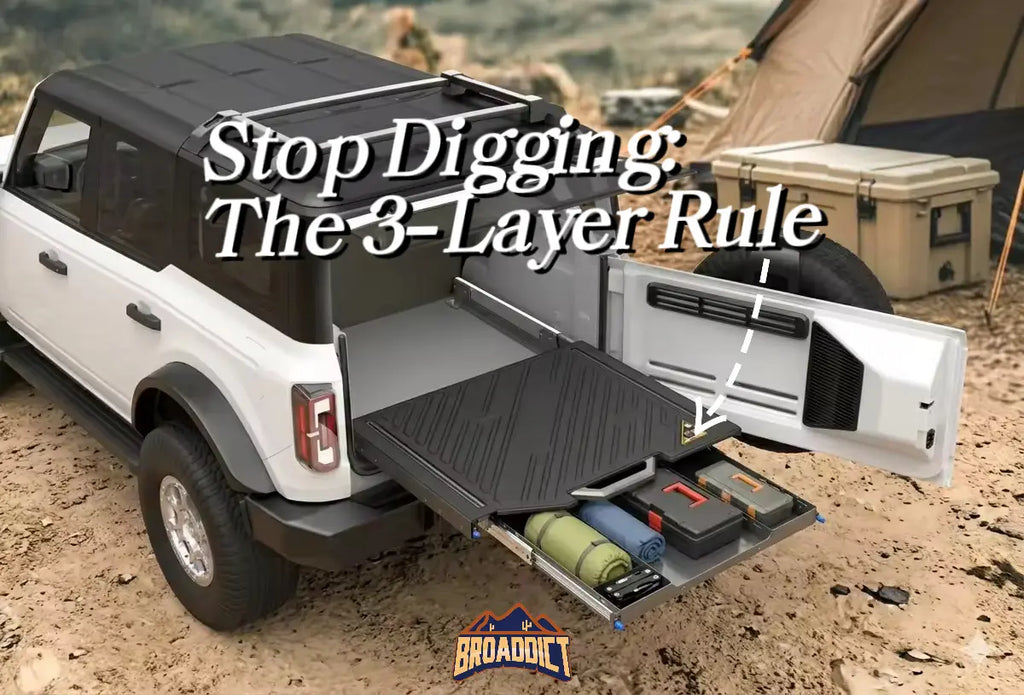How to Organize Your Rig: Slide-Out Tailgate Storage