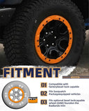 5X Bead Lock Trim Performance Orange Rings Kit - BROADDICT