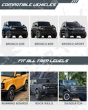 4Pcs 2/4-Door Mud Flaps - BROADDICT