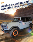 5X Bead Lock Trim Performance Orange Rings Kit - BROADDICT