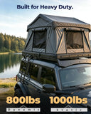 Broaddict Full-Length Aluminum Overland Roof Rack for 2021-2026 Ford Bronco 4-Door Hardtop & Raptor -3