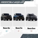 2x Wall Mount Door Storage Hanger Brackets - BROADDICT