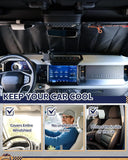 Windshield Sunshade Fit for Ford Bronco 2021-2025 Foldable Front Sunshade Protector Accessories-4
