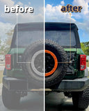 5X Bead Lock Trim Performance Orange Rings Kit - BROADDICT