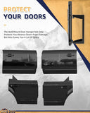 4x Aluminum Wall Mount Door Hanger Brackets - BROADDICT