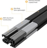 Broaddict Full-Length Aluminum Overland Roof Rack for 2021-2026 Ford Bronco 4-Door Hardtop & Raptor -4