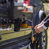 Magnetic Gear Tray Set with MOLLE Panel for Overlanding, Outdoor Cooking and Vehicle Side Storage-3