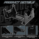 2x Wall Mount Door Storage Hanger Brackets - BROADDICT