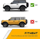 2 door Rear Window Molle Panel system - BROADDICT