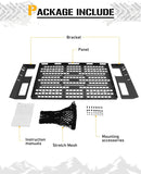 4 Door Interior Rear Cargo Basket Rack - BROADDICT