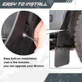 2X Front Mud Flaps Splash Guards - BROADDICT
