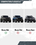 Front & Rear Tube Half Doors - BROADDICT