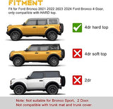 4-Door Rear Window Interior Shelf Storage Molle Panel - BROADDICT