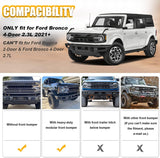 4-Door 2.3L Skid Plate Kit - BROADDICT