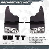 2X Front Mud Flaps Splash Guards - BROADDICT