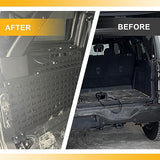 4-Door Rear Window Interior Shelf Storage Molle Panel - BROADDICT