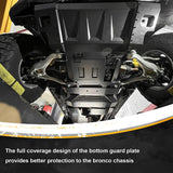 4-Door 2.3L Skid Plate Kit - BROADDICT