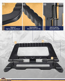 Front Rear Grab Handles with LED Lights - BROADDICT