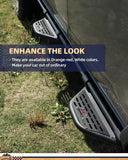 4X EZ-Steps Fit for 2021-2025 Ford Bronco 4 Door Add on OEM Rock Rail, Replace for Running Boards Side Steps-5