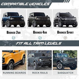 2X Rear Mud Flaps Splash Guards - BROADDICT