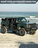 Front & Rear Tube Half Doors - BROADDICT