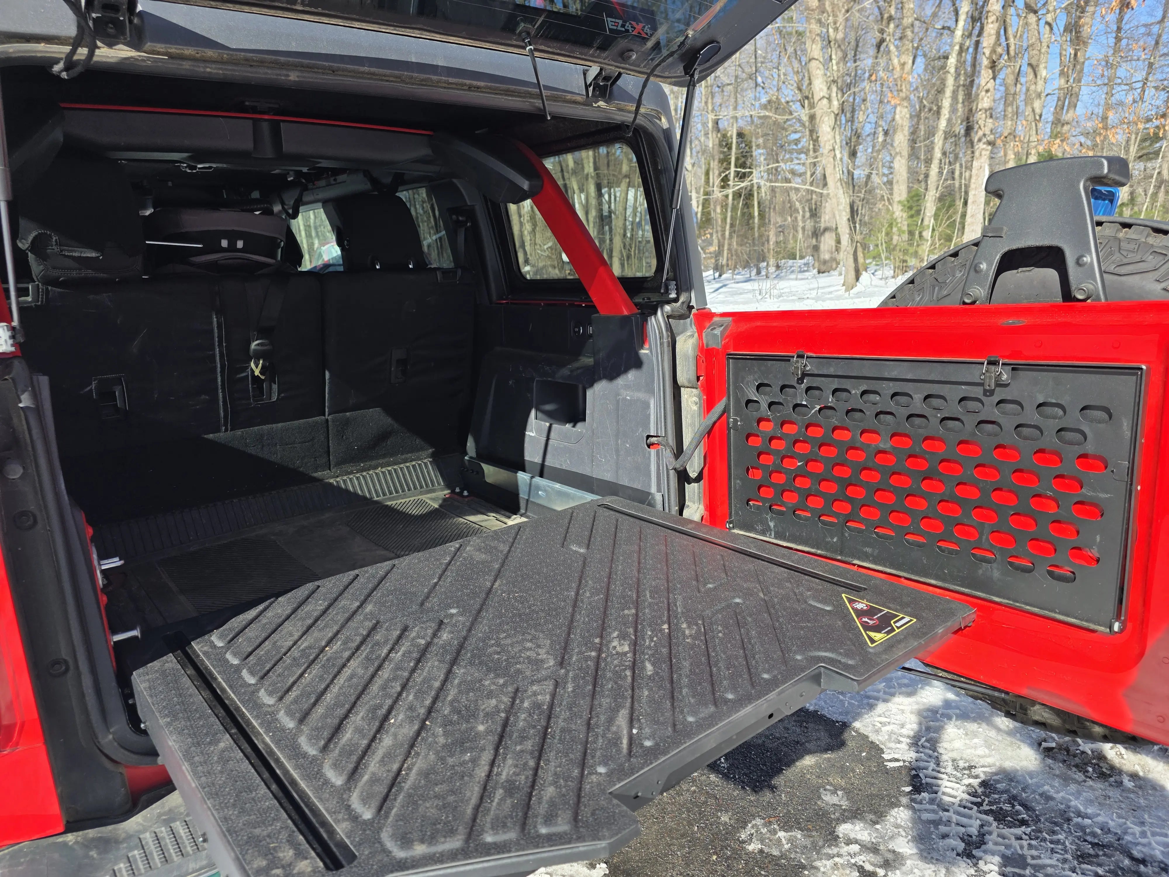 Broaddict TrailDeck Slide Out Tailgate Drawer for Daily Storage, Camping, Overlanding