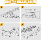 Class III 2" Towing Hitch Receiver - BROADDICT