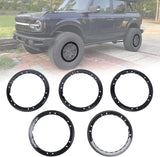 5X Bead Lock Trim Black Rings Kit - BROADDICT