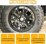 5X Bead Lock Trim Black Rings Kit - BROADDICT