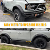 5X Bead Lock Trim Black Rings Kit - BROADDICT